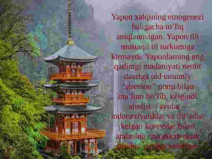 Yapon etnologiyasi 4