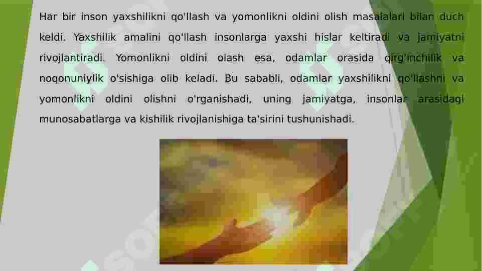 Yaxshilik va yomonlik 5
