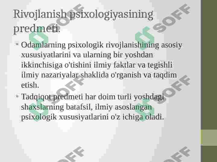 Yoshga bog'liq psixologiya 3