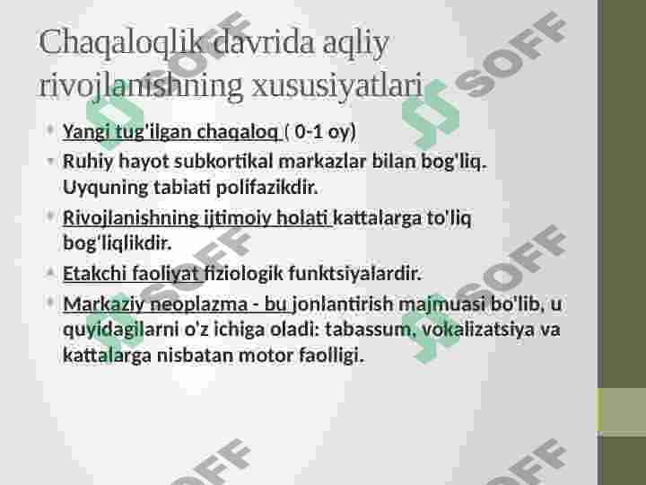 Yoshga bog'liq psixologiya 6