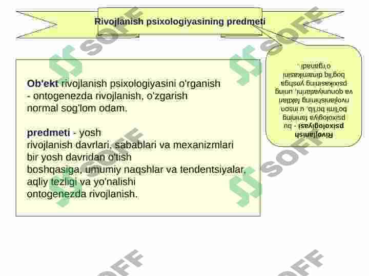 Yoshga bog'liq psixologiya 2