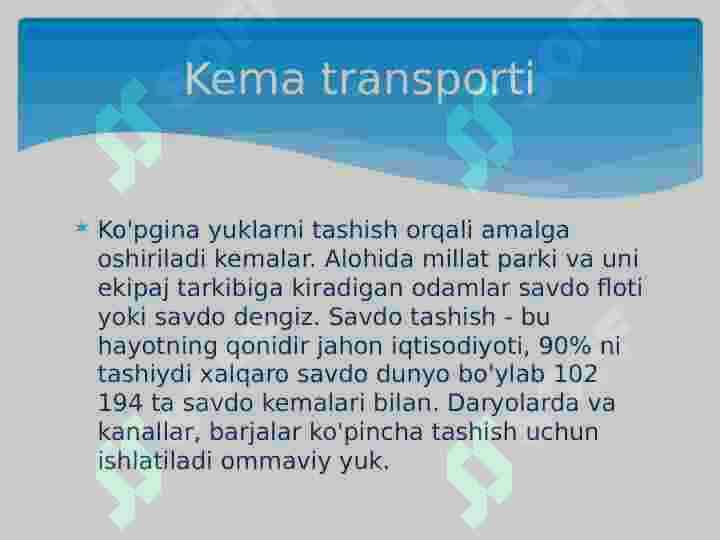 Yuk tashish 6