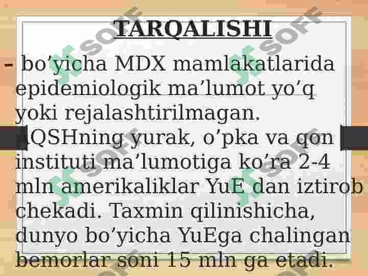 Yurak yetishmovchiligi 3