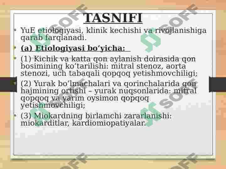 Yurak yetishmovchiligi 7
