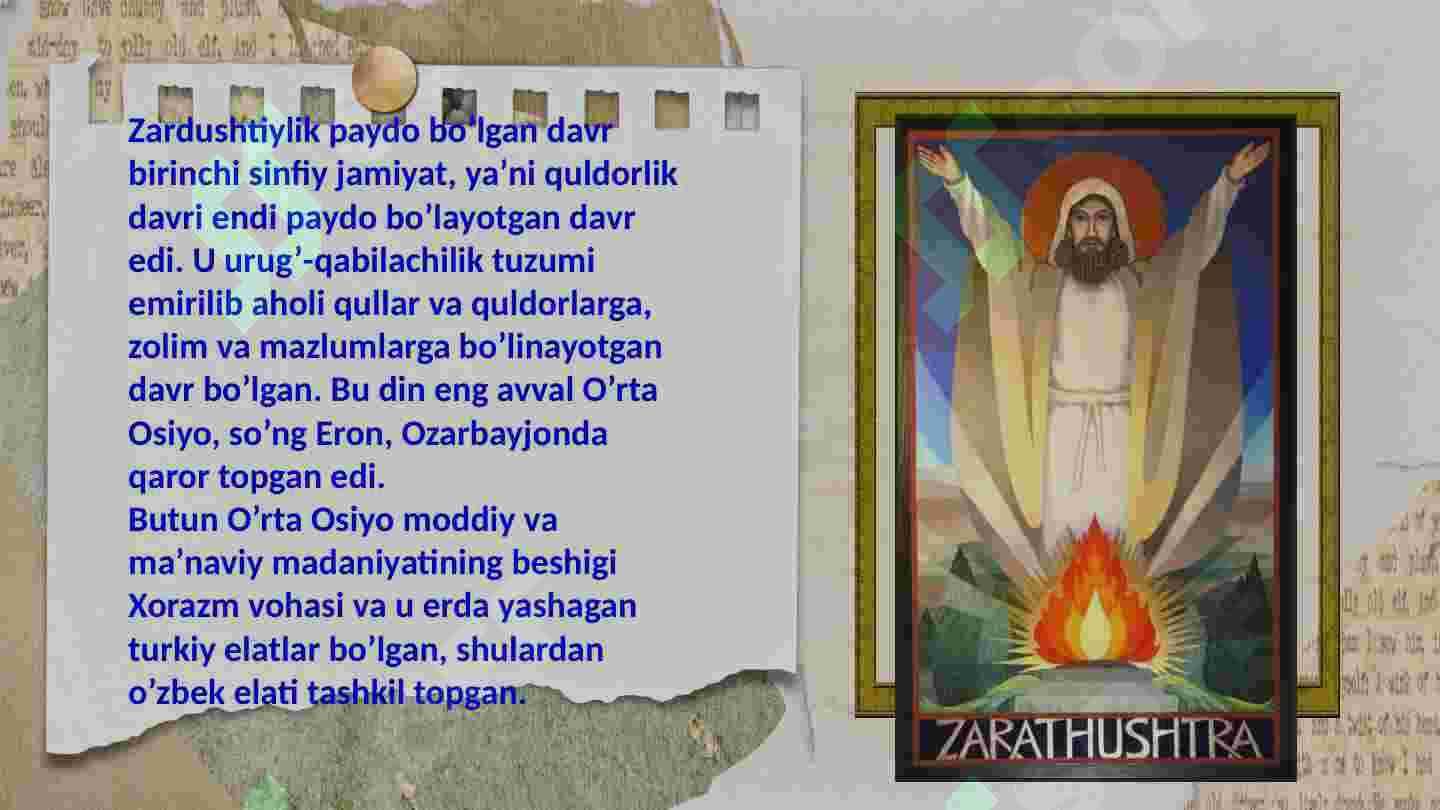 Zardushtiylik dini 2