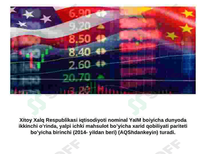 Xitoy xalq respublikasi iqtisodiyoti 2