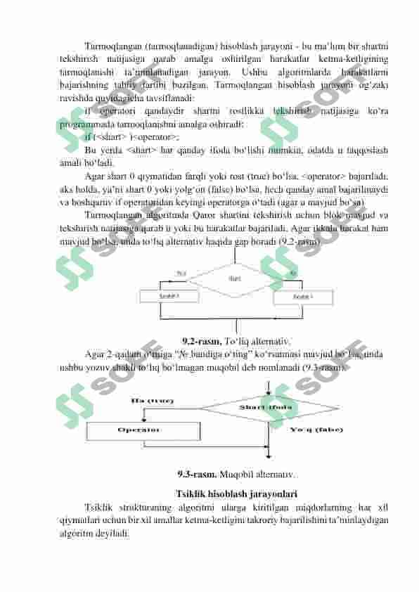 ALGORITMLASHTIRISH VA DASTURLASH ASOSLARI 4