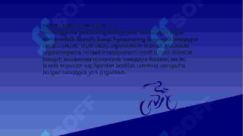 Psixikaning filogenezi va antogenezdagi taraqqiyoti,xossalari,sodda murakkab hayvonlarda psixikaning ta’sirlanishi,seskanuvchanlik,tropizm 3