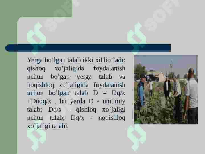 Agrar siyosati oziq-ovqat ta’minoti va xavfsizligi muammolari 4