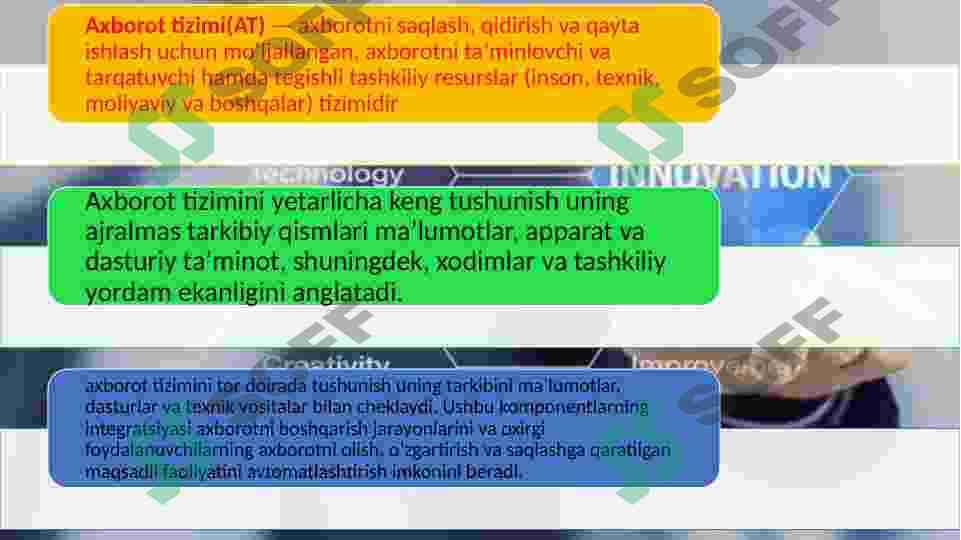 axborot tizimlari, statistik axborot tizimlari 3