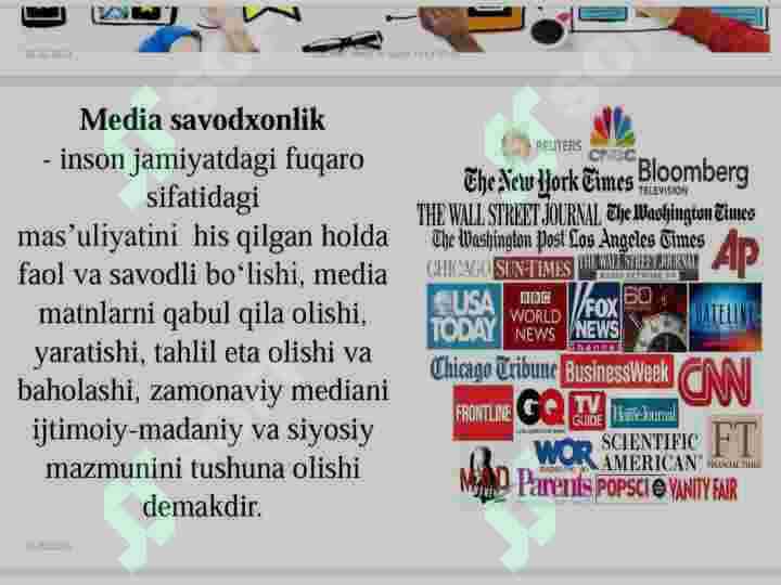 Axborotning jamiyatda tutgan o'rni va ahamiyati 8