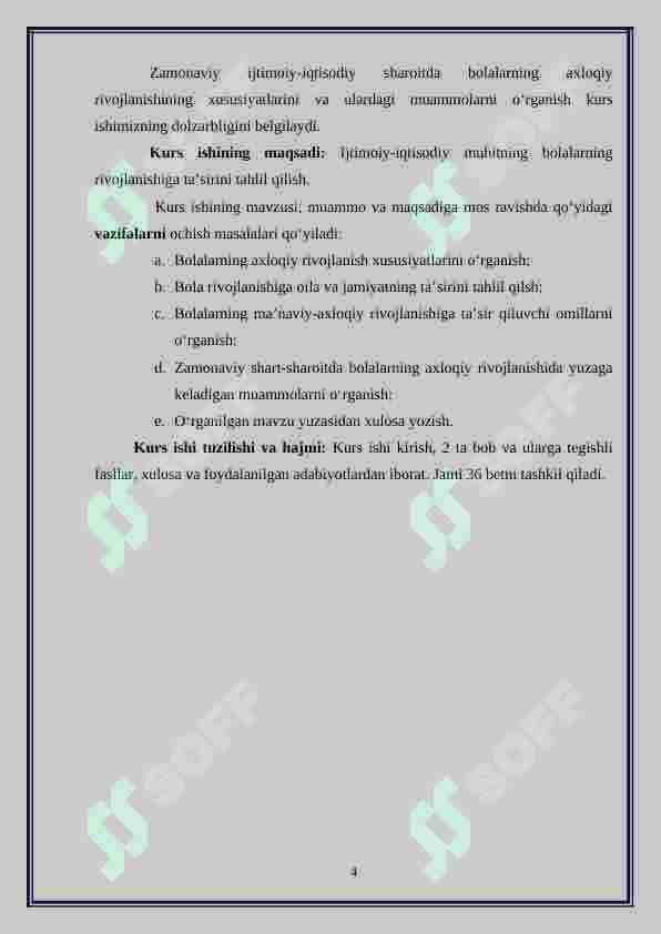 Zamonaviy ijtimoiy-iqtisodiy sharoitlarda bolalarning axloqiy rivojlanishining xususiyatlari 4