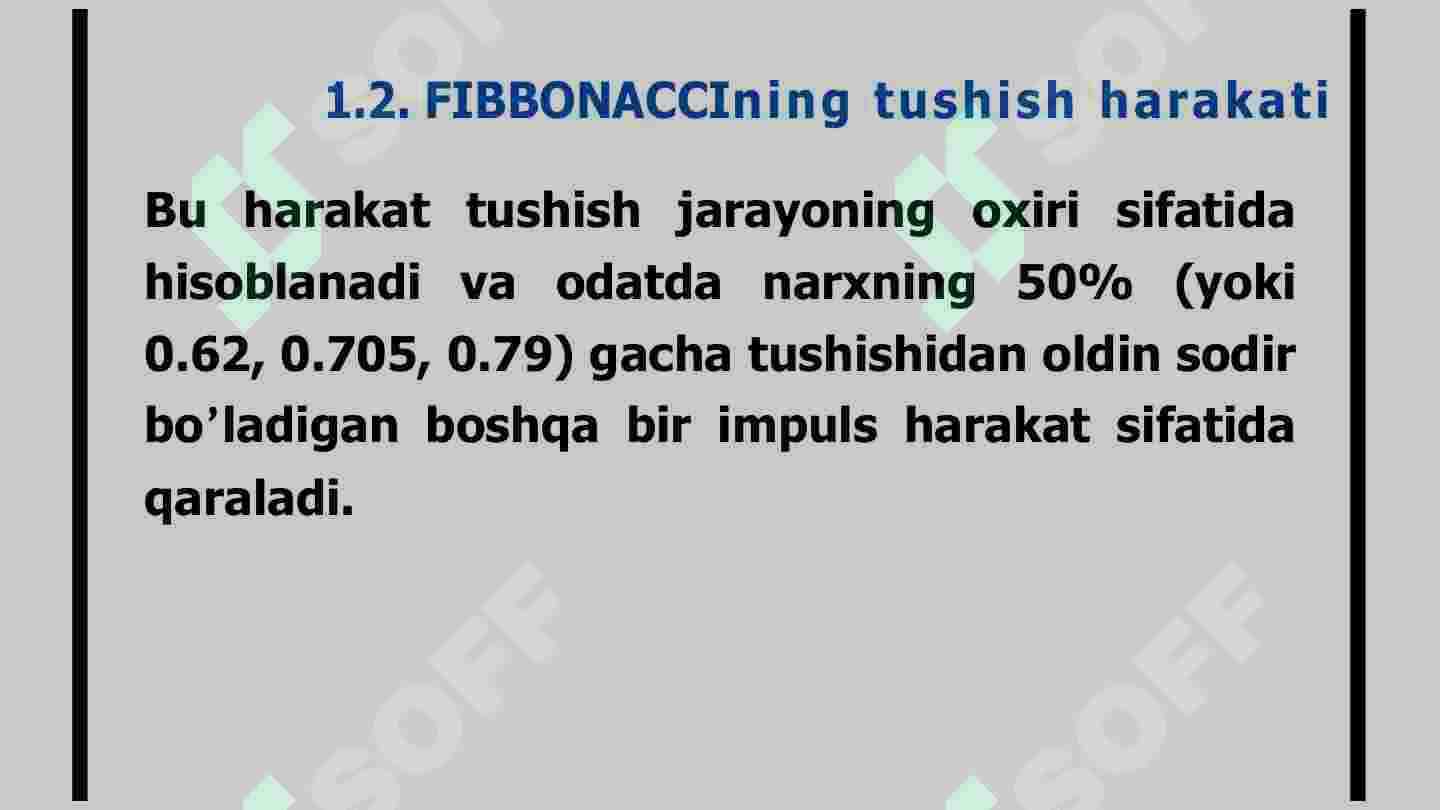 Bozor strukturasi.  Treyding. 7