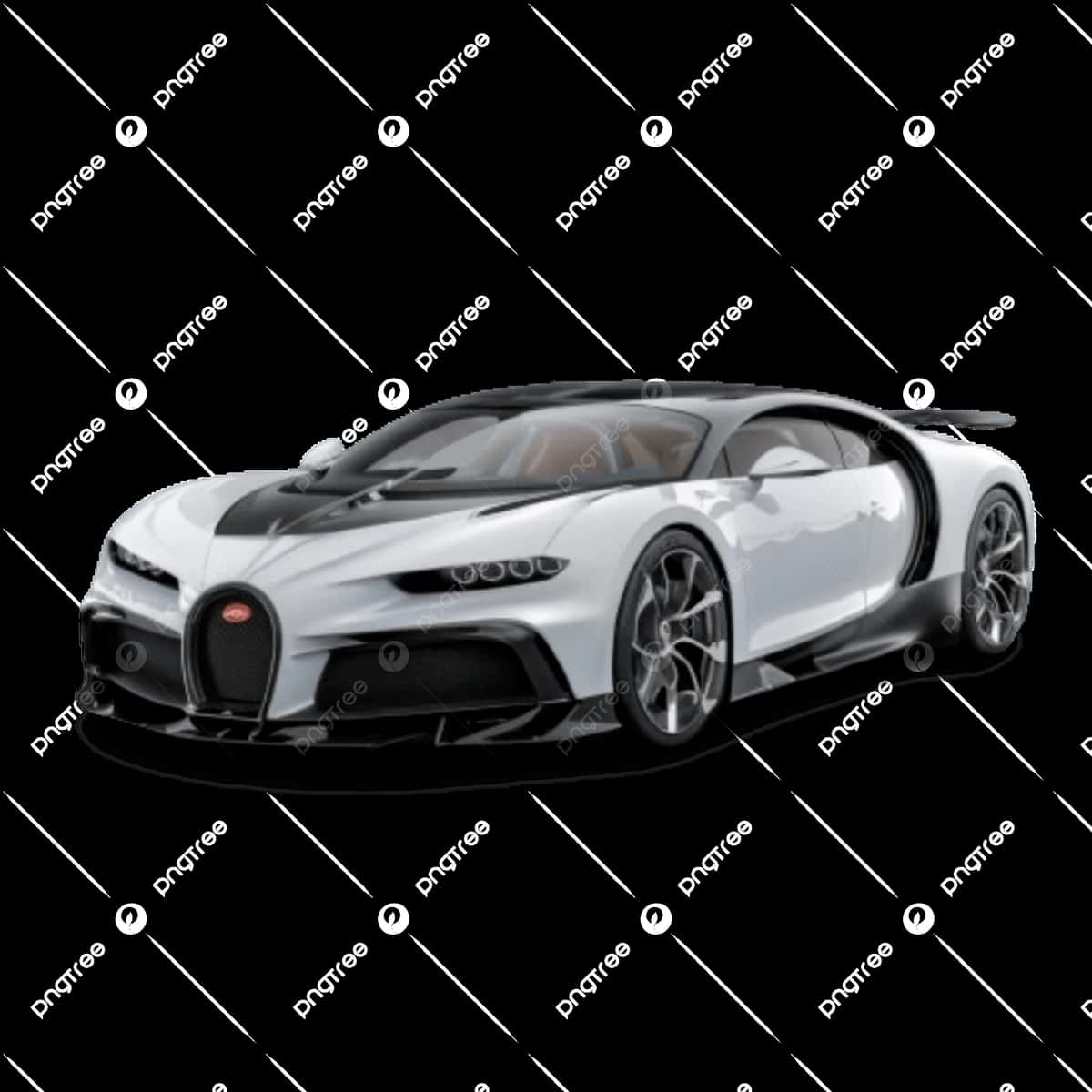 Bugatti Chiron Super Sport 3D model 1