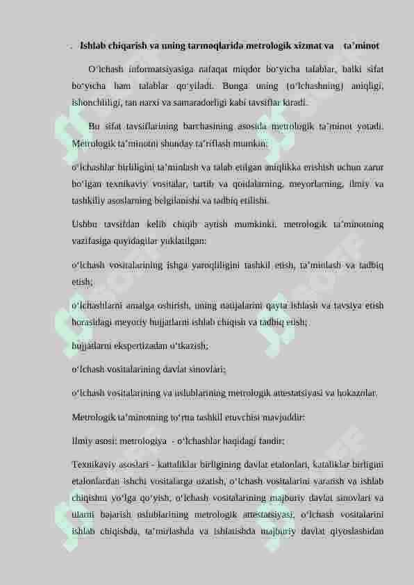 Yuridik shaxslarning metrologik xizmati 2