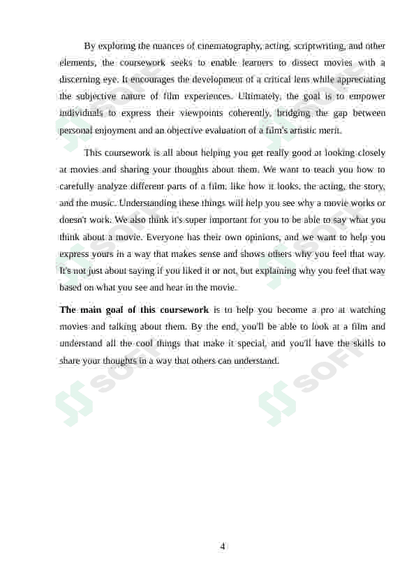 Writing a film review 4