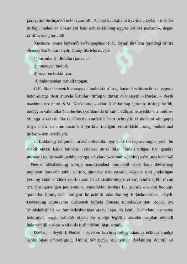 Davlat organlari tushunchasi, tizimi, tasnifi 7