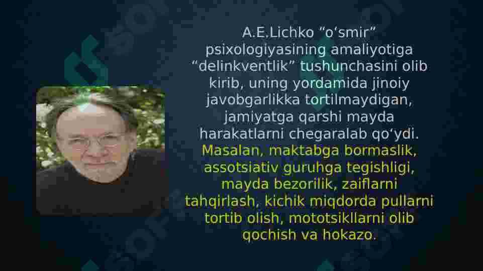 delinkvent axloq. 7
