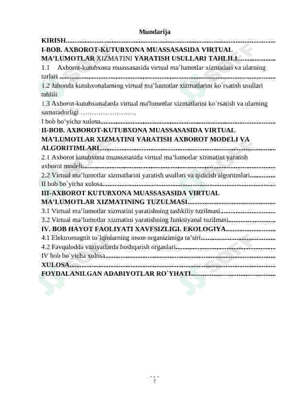 AXBOROT-KUTUBXONA MUASSASASIDA VIRTUAL  MA’LUMOTLAR XIZMATINI YARATISH USULLARI 5