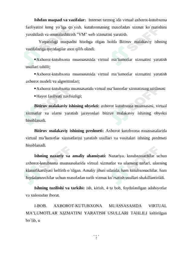 AXBOROT-KUTUBXONA MUASSASASIDA VIRTUAL  MA’LUMOTLAR XIZMATINI YARATISH USULLARI 7