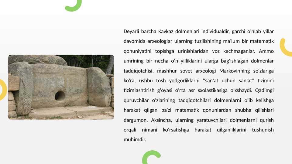dolmenlar