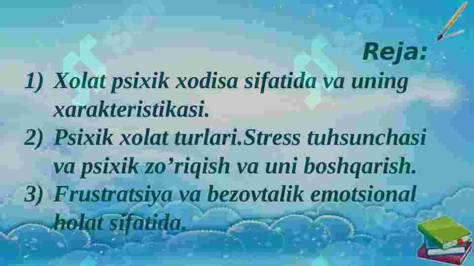Emotsional xolatlar 2