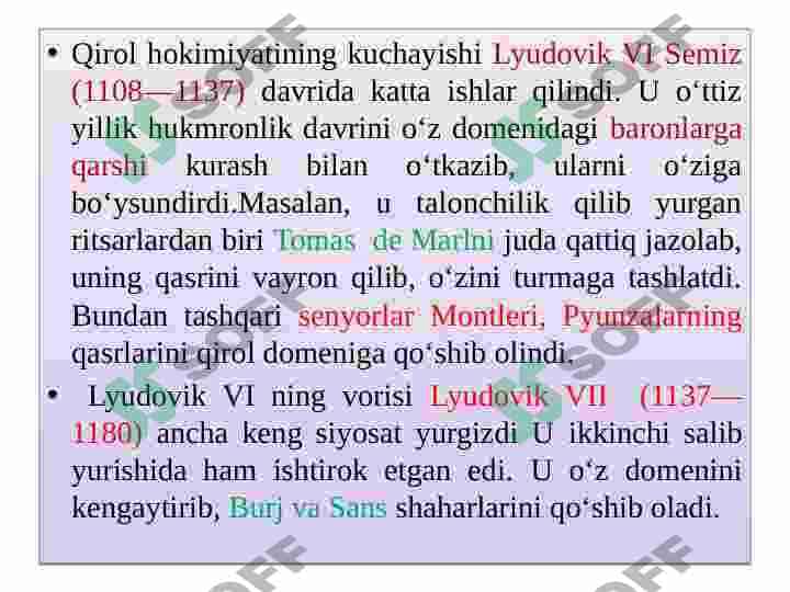 XI-XV asrlarda Fransiya 5