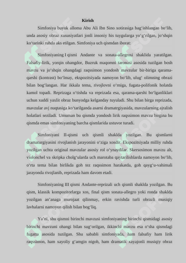 O'zbekistonda simfonik musiqasi shakllanishi 2