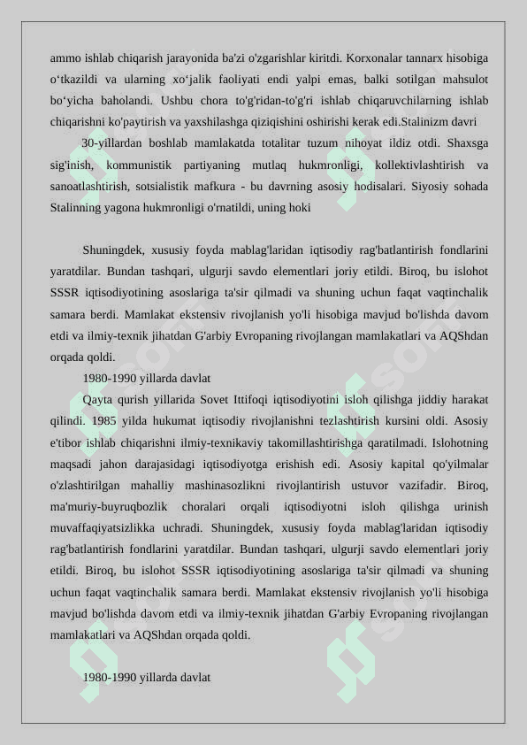 Ozbekistonning sovet davri tarixiga oid memuar manbalar 24 7