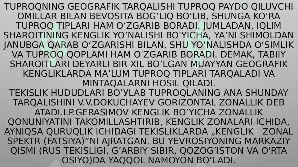 TUPROQLARNING TUZILISHIDA IQLIMNING TAʼSIRI 4