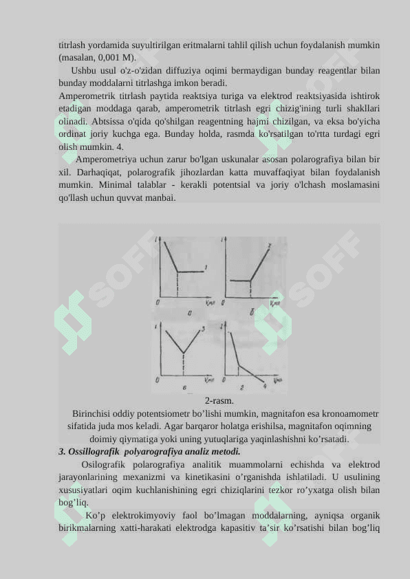 Ossillografik polyarografiyaanaliz metodi 6