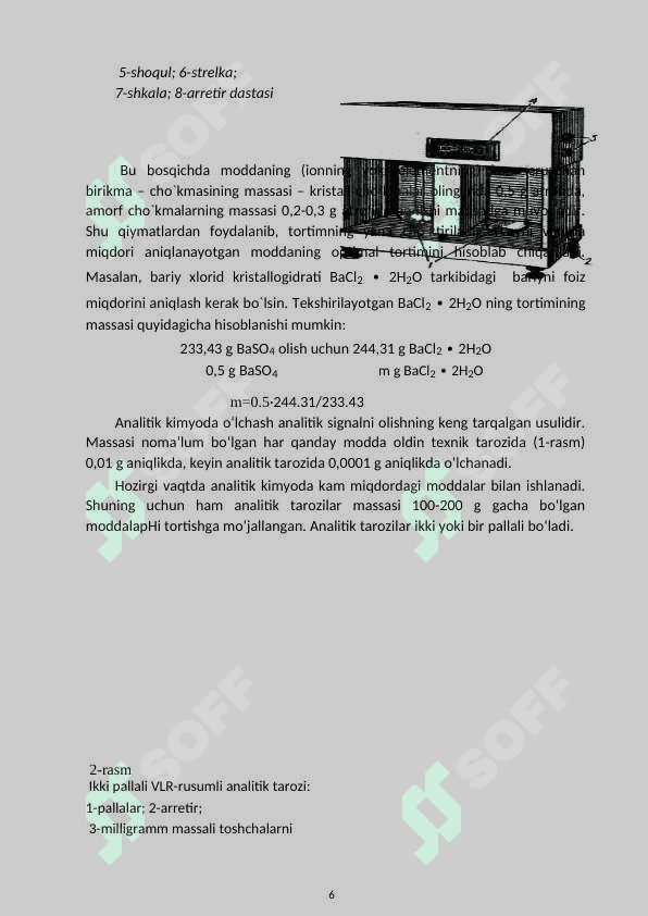 Gravimetrik analiz 6