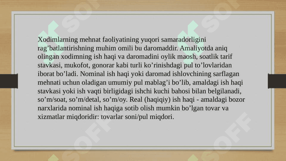 KORXONADA MEHNATGA HAQ TO’LASH FONDINI REJALASHTIRISH 5