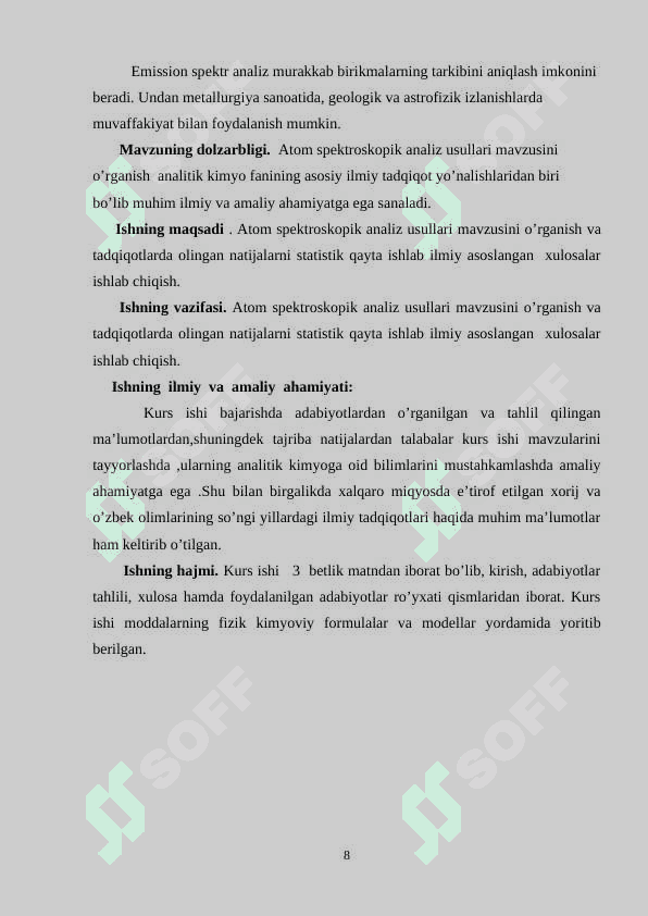Atom-absorbsion spektrometriya kurs ishi 8