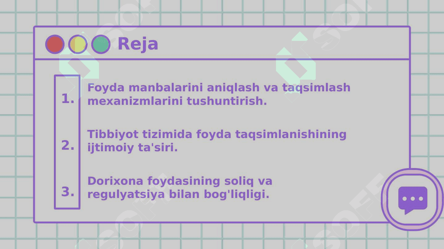 Dorixona iqtisodiyotida foydaning taqsimlanishi 2
