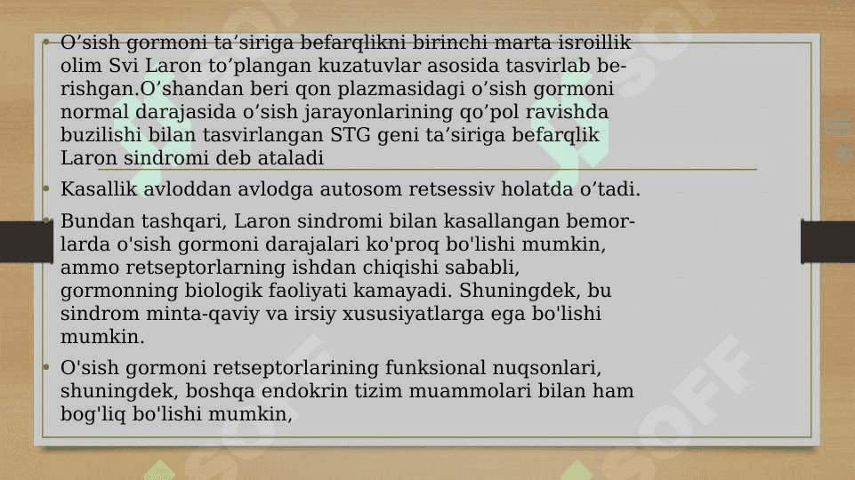 Laron sindromi 4
