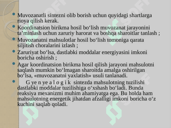 KOMPLEKS BIRIKMALARNING ANALITIK KIMYODAGI AHAMIYATI kurs ishi 7