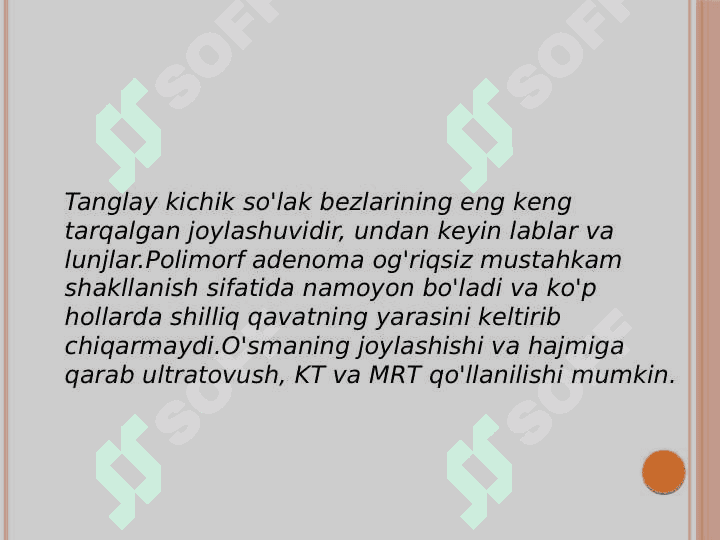 Tanglay adenomasi 7