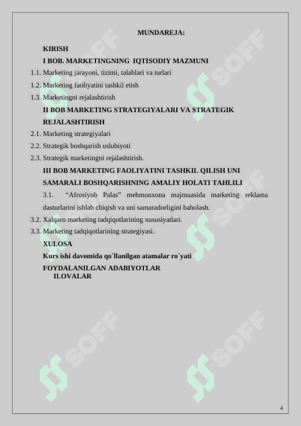 MARKETING VA UNING ASOSIY VAZIFALARI. 2