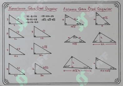 Turk geometriya formulalar 5