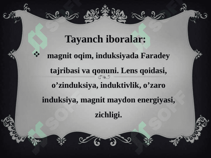 Elektromagnit induksiya hodisasi 2