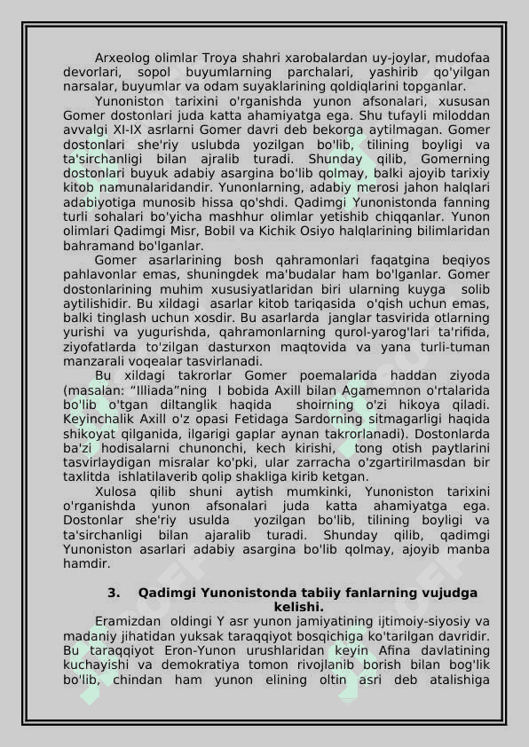 QADIMIY YUNONISTONDA ILM-FANNING RIVOJLANISHI 4