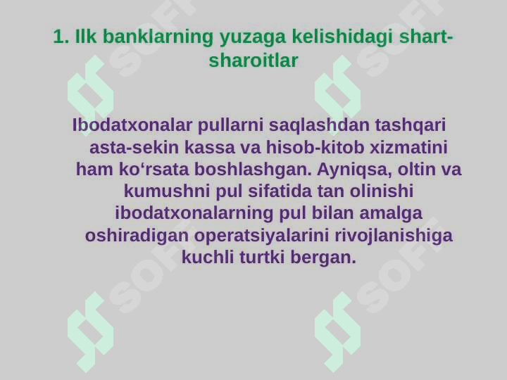 Banklarning kelib chiqishi va bank tizimi 4
