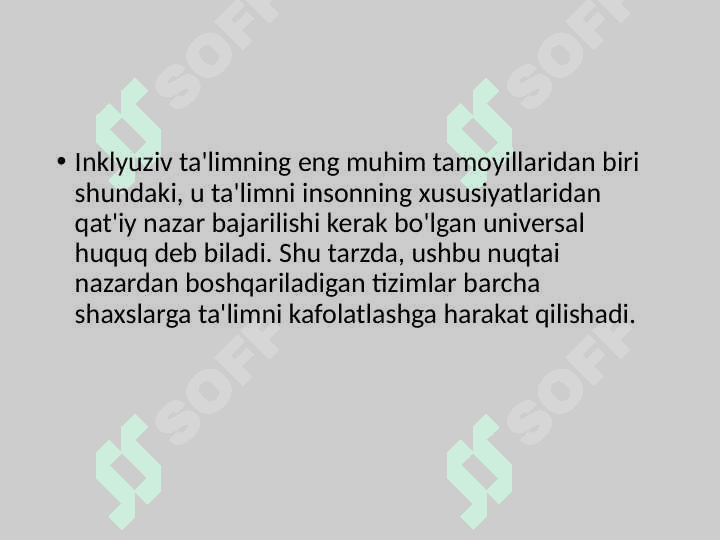 Inkluziv taʼlimni boshqarish tamoyillariladi 2