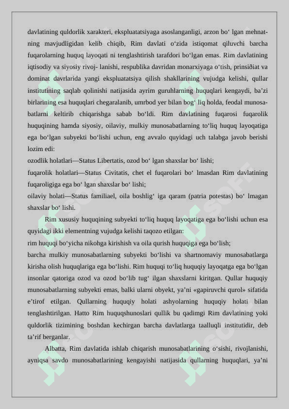 Rim huquqida nikox tushunchasi 3