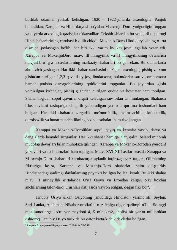 Qadimgi Hindiston svilizatsiyasi 7