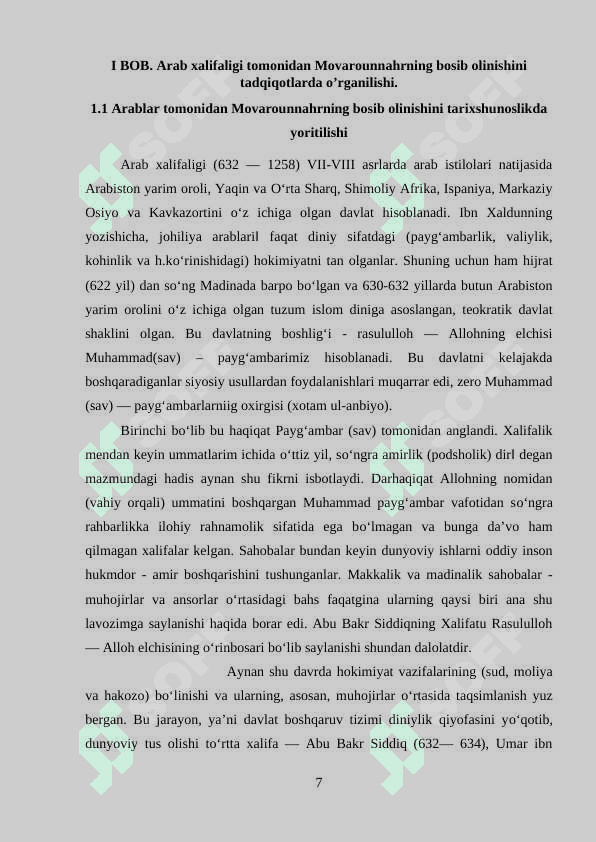Arab istelosi tarixshunosligi 7