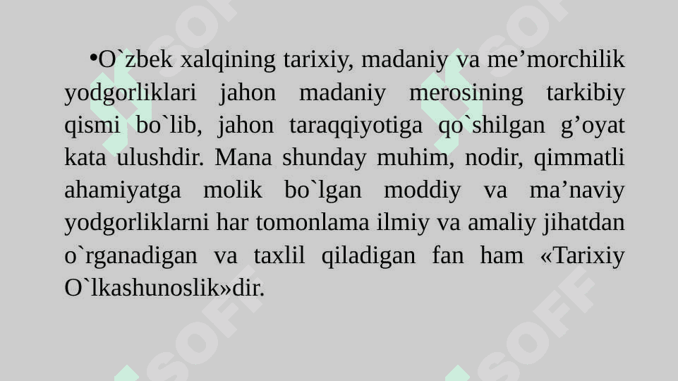O‘lkashunoslik faning shakllanishi va rivojlanishi 4