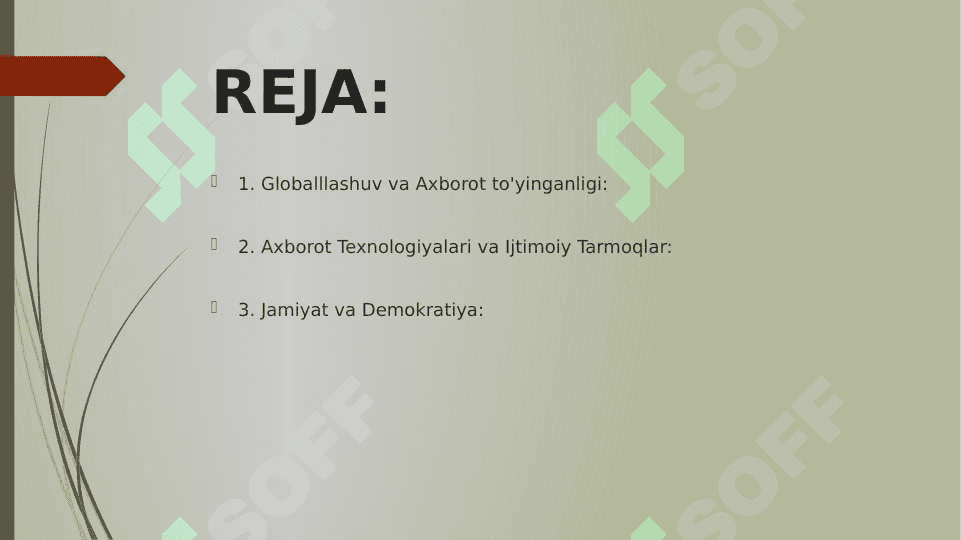 GLOBALLASHUV DAVRIDA AXBOROT MADANIYATI ZARURATI 2