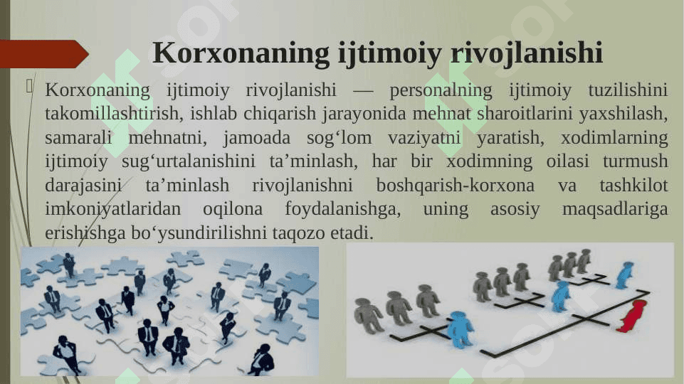 Hozirgi jamiyat hayotida "Korxona va tashkilot "tushunchasi va uning ahamiyati 6